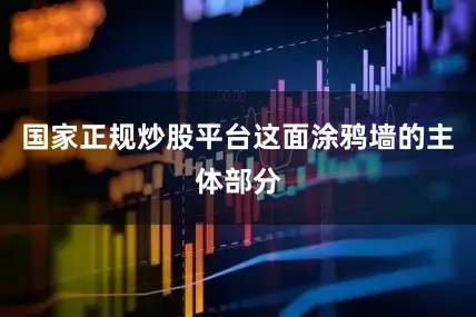 国家正规炒股平台这面涂鸦墙的主体部分