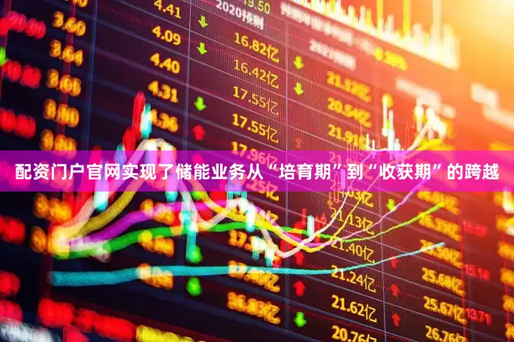 配资门户官网实现了储能业务从“培育期”到“收获期”的跨越